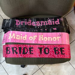 Sachets-5 Bridesmaids, 1 Maid Of Honor, 1 Bride To Be