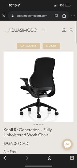 Knoll Regeneration Chair