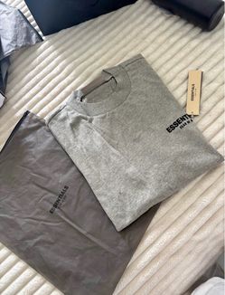Fear of God Essentials Grey T-Shirt