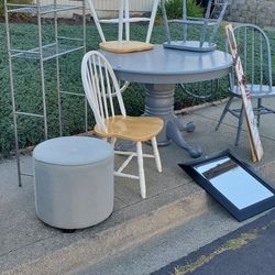 Home furniture/ Table chairs/ Ottoman/ Shower Rack