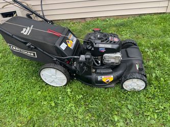 Craftsman Gas Electric Start Self Propelled Mower 163cc.