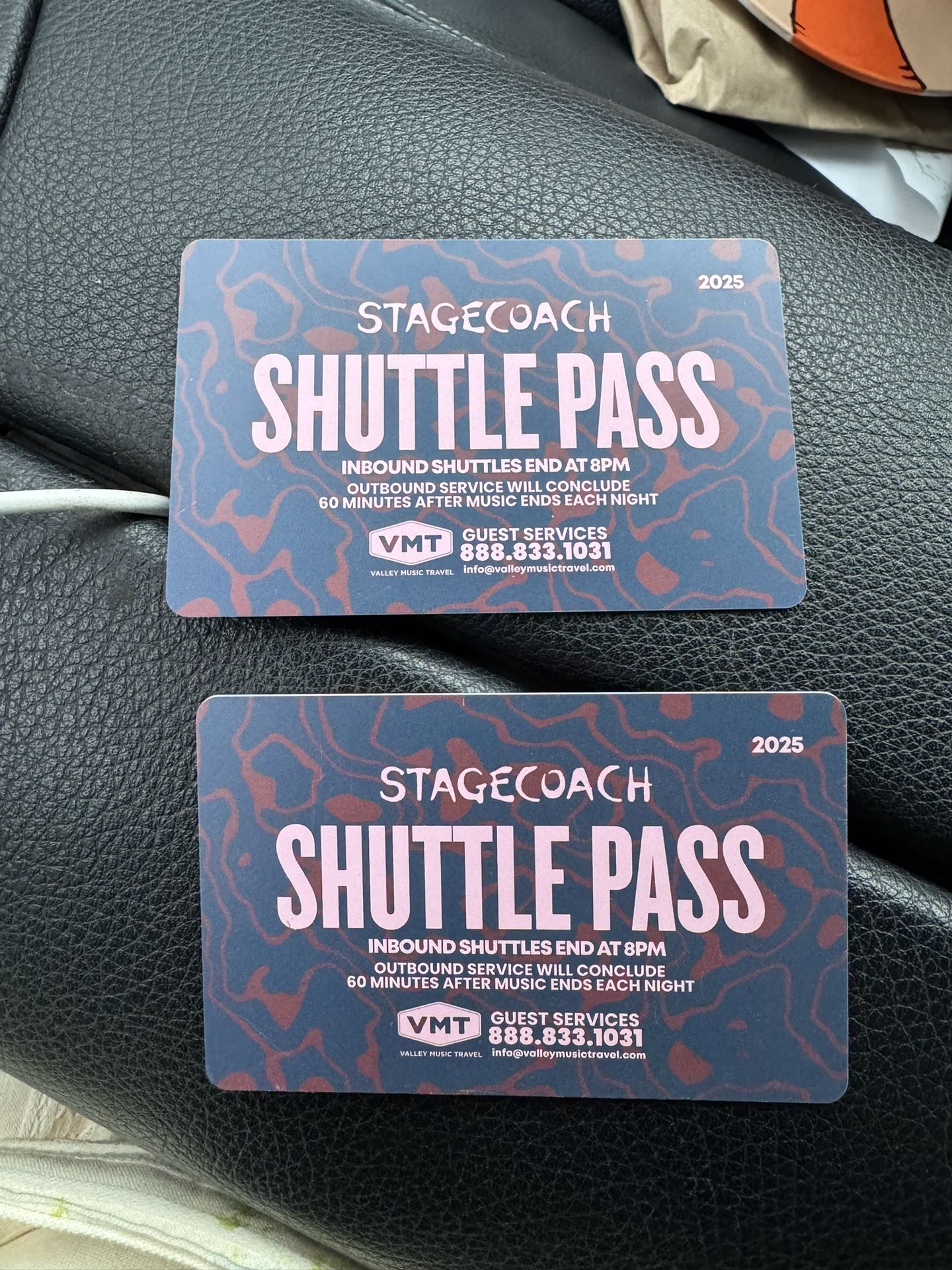 Stagecoach Shuttle Pass (only 1 Left)