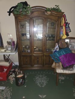 Vintage Antique Furniture, Crystal, Glass, Art, Books Etc