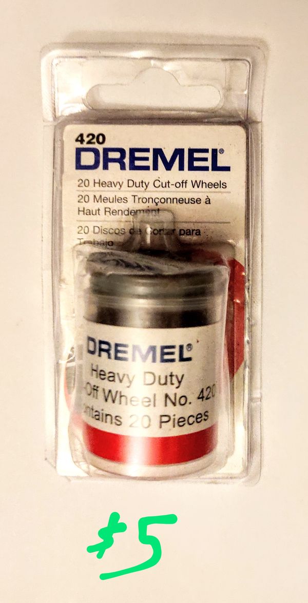 420 Dremel Heavy Duty CutOff Wheels • 20 Count for Sale in Orange, CA