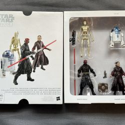 Star Wars Episode 1 Digital Release 4 Pack Of Figures