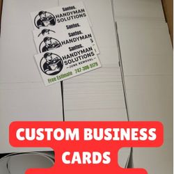 Custom Business Cards