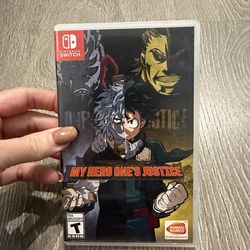 Nontendo Switch Game - My Hero’s One Justice