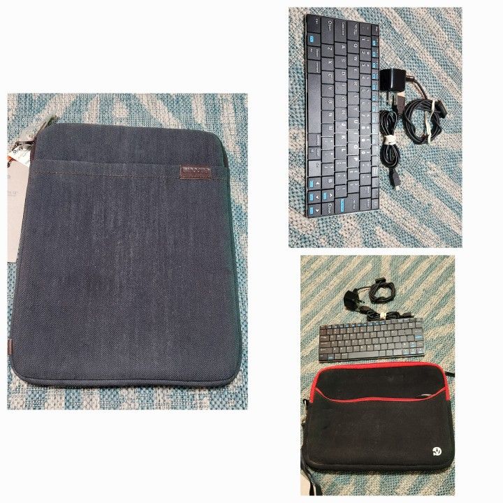 Laptop Case. New. IPad Keyboard, IPad Case Lightly Used. All For $35 Or Best Offer