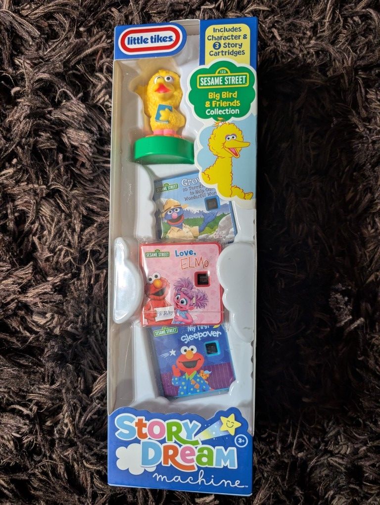 New Little Tikes Story Dream Machine Sesame Street Big Bird & Friends Collection