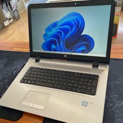 HP PROBOOK 15” 470 G3 i7-6500U 2.5GHz 8GB 500GB SSD RADEON R7 M340 GRAPHICS CARD