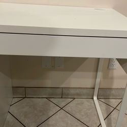 IKEA Small White Desk With Drawer 