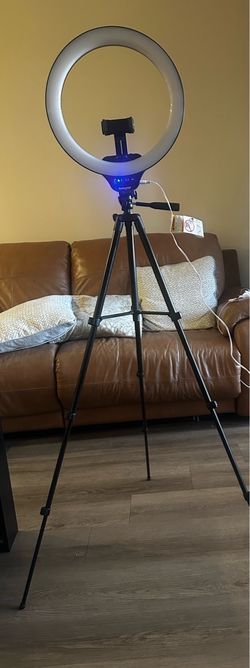 Ring Light with Tripod Stand and Phone Holder
