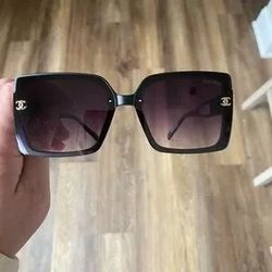 Chanel Black Square Sunglasses