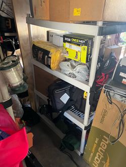 Plastic shelves