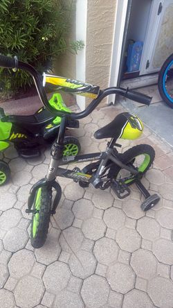 Toddler bike and free 4 wheeler