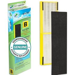 
GermGuardian Filter B HEPA Pure Genuine Air Purifier Replacement Filter, Removes 99.97% of Pollutants for AC4825, AC4300, AC4900, AC4825DLX, AC4850, 