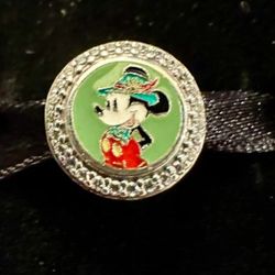 Disney Parks Pandora EPCOT Germany World Showcase Mickey Mouse Button Charm Park Exclusive 