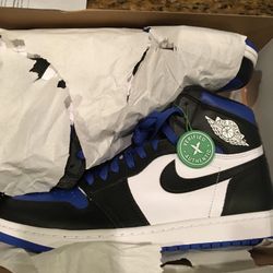 Air Jordan 1 Retro High Royal Blue Sz 9