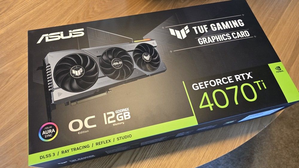 *NEW* ASUS TUF RTX 4070 TI - UNUSED!