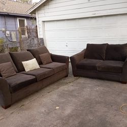 Sofa Set 2pcs Good Condition 