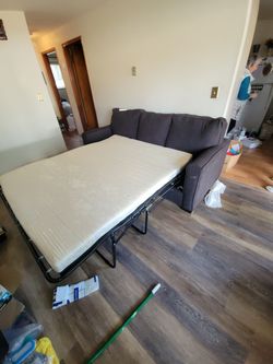 Full-size pull-out couch