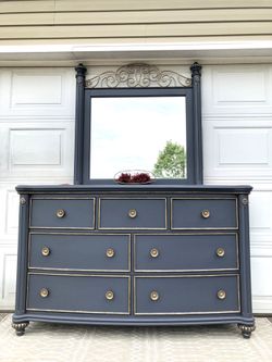 Stunning Dresser and Mirror