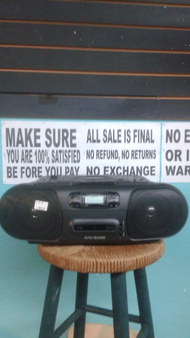 Garrard stereo boombox