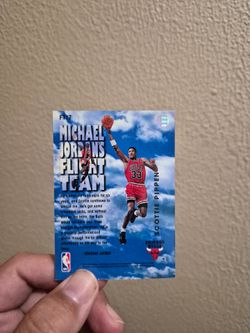 Scottie Pippen Upper Deck Flight Team Card FT17