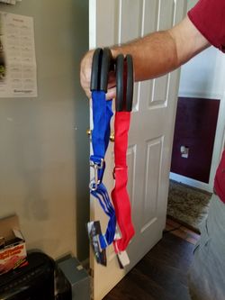 Soft handle dog leashes