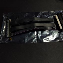 ORIGINAL FRACTAL TERRA PCIE 4.0 RISER CABLE PCIEx4.0 x16