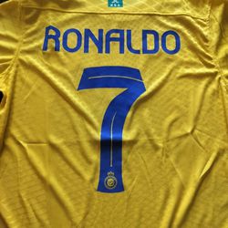 Camisa Alnssr Ronaldo CR7 Version Jugador 