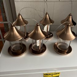 Birds Feeders Copper Finish Threshold