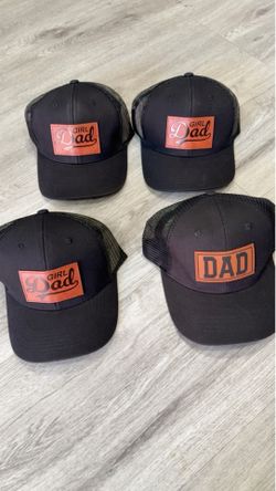 Dad and girls Dad hats