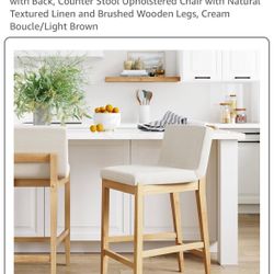 Nathan James Gracie Counter Stools - Set Of 2