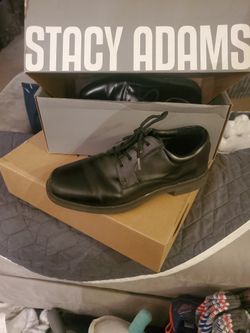 Boys Black Dress Shoes - Stacy Adam's Size 5M