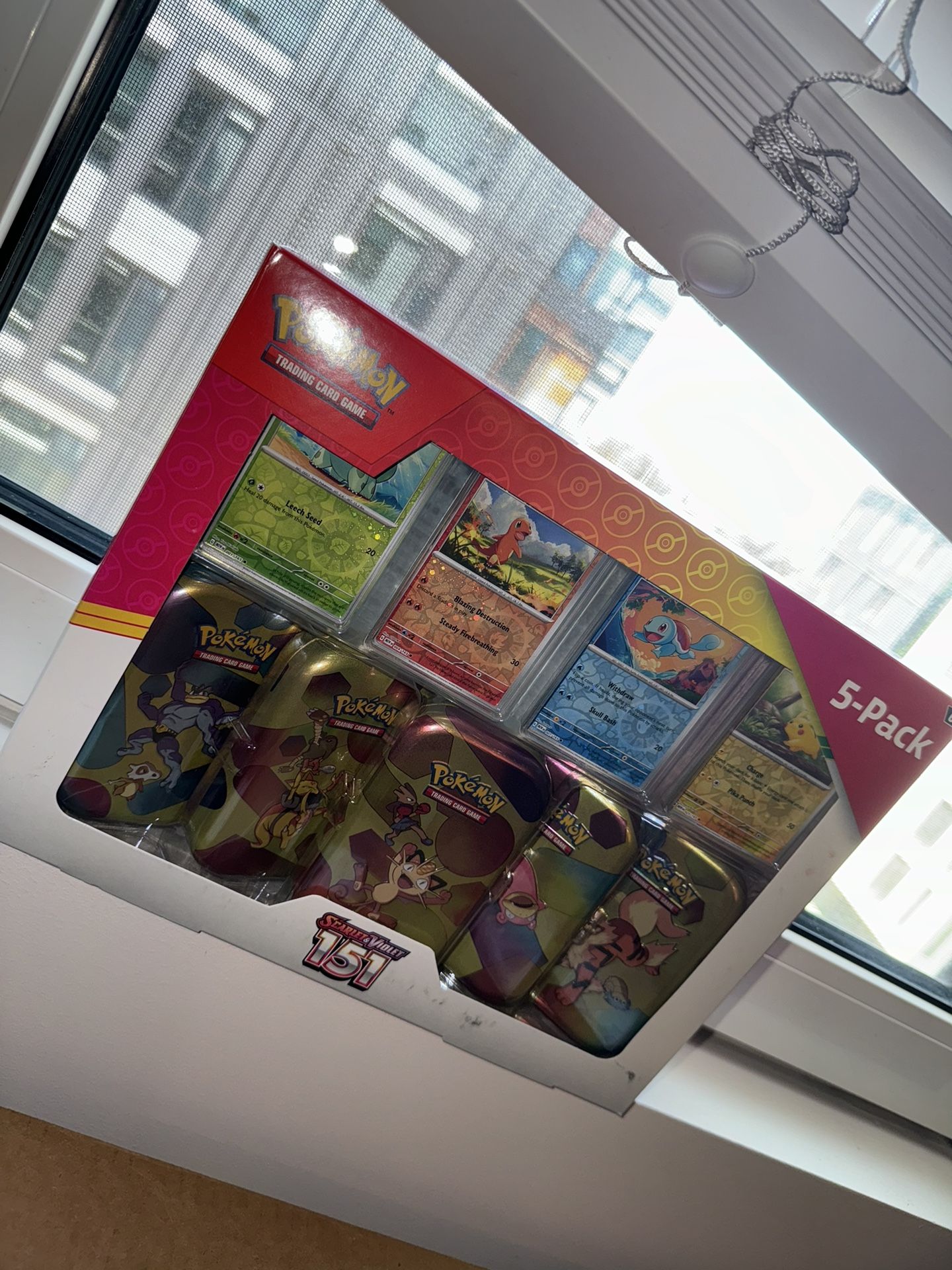 Pokemon 151 Costco Tin Box