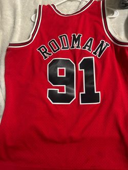 Rodman bulls jersey