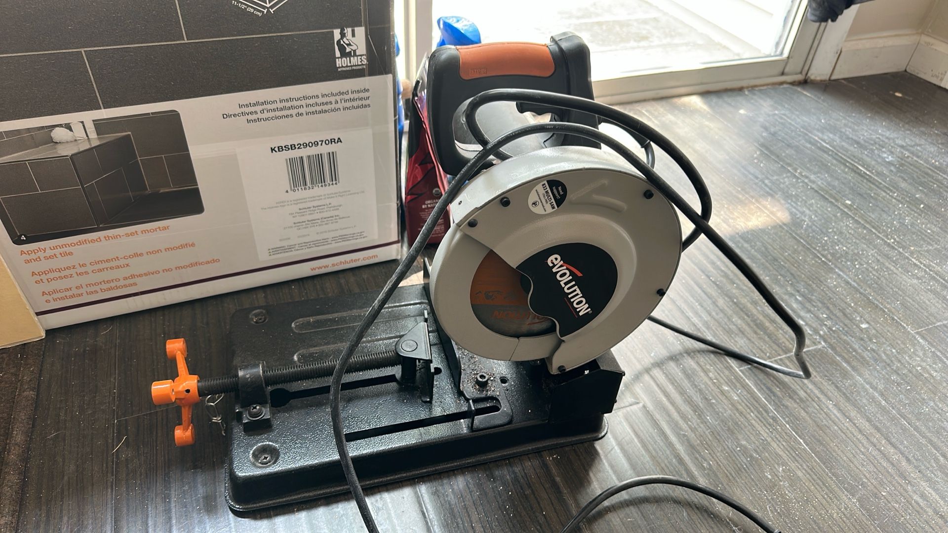 Evolution RAGE4: Multi-Material Cutting Chop Saw With 7-1/4 in. Blade