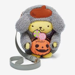 NWT Sanrio pompompurin halloween bag