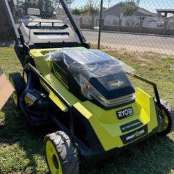 RYOBI
80V HP Brushless Battery Cordless Electric 30 in. Multi-Blade Lawn Mower with Battery and Charger