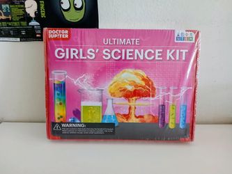 Doctor Jupiter Girls' Science Kit for Kids 8+ Year Old Girls | Chemistry Set, STEM Toy Kit with 135+ Experiments | Learning & Educational Projects NEW