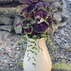 Vintage Terra Cotta Clay Pot Garden Planter