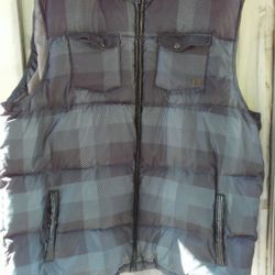 MEN'S ENYCE PUFFER VEST. SIZE 4XLG.