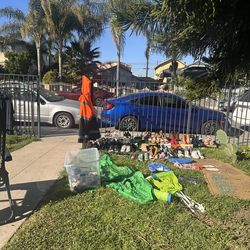 All this for 200 yard sale new and used ,