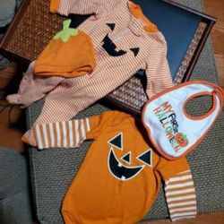 Halloween baby clothes - size 6 months