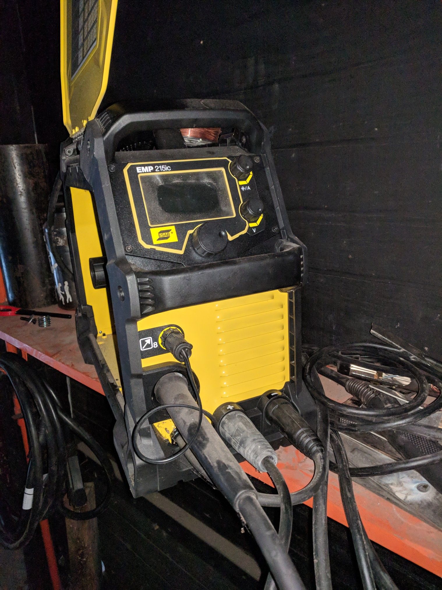 Esab Rebel emp 215ic combination welder