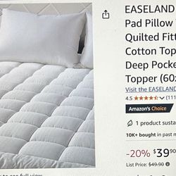 Queen mattress Topper - Unused