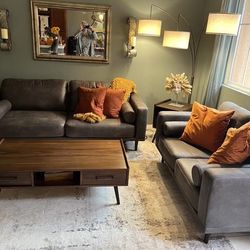 New Ashley Furniture Arroyo 2pc Living Room Sofa And Loveseat Set