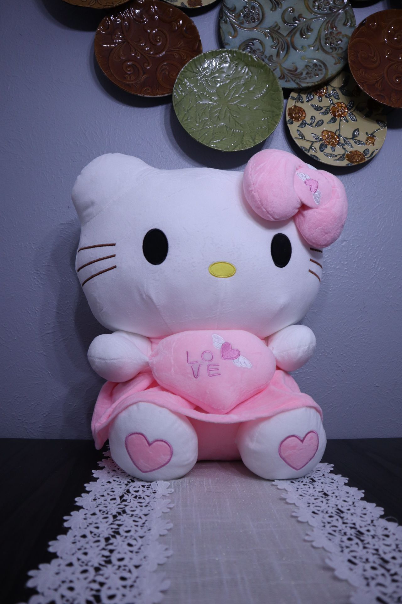 Hello Kitty Plushie 30inch Tall