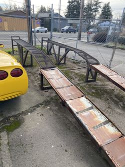 Car Dealership Car Lot Ramps 